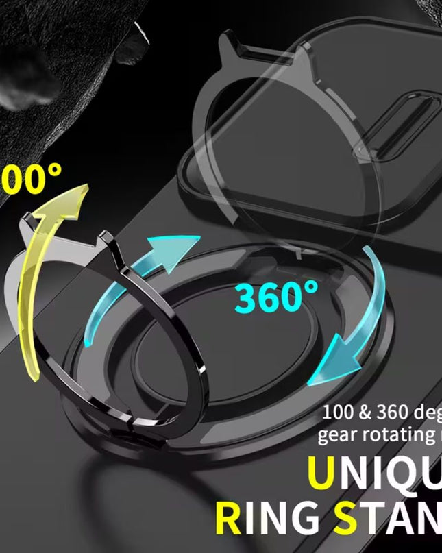 Maska za Xiaomi Redmi 15C 4G EU 173mm plava CamShield Ring stand