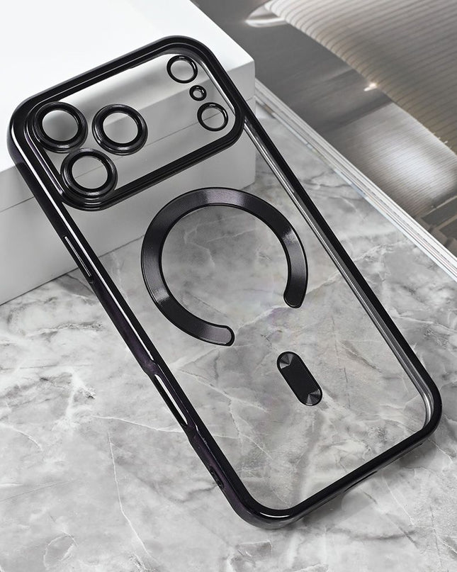 Maska za iPhone 17 Pro Max 6.9 crna Magsafe Lux