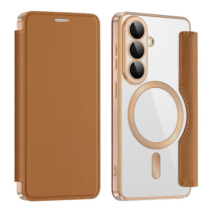 Maska za Samsung S941B Galaxy S26 braon Magsafe Lux Bi Fold