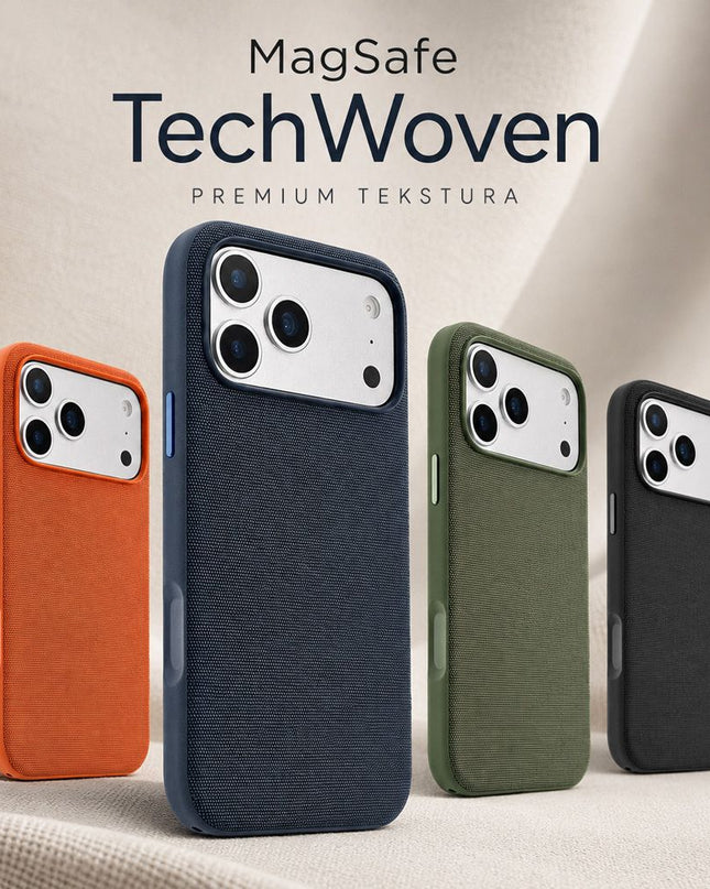 Maska za iPhone 16 6.1 zelena Magsafe TechWoven