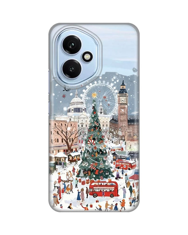 Maska za Honor 400 Christmas Town Silikonska Print Skin