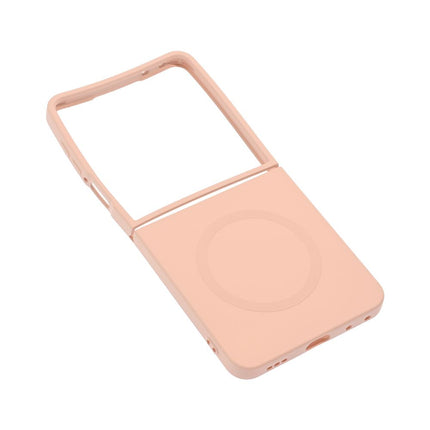 Maska za Samsung Galaxy Z Flip 8 Magsafe Elegant Fold roze