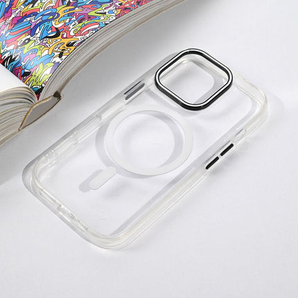 Maska za iPhone 16 Pro 6.3 bela Magsafe Color Pop