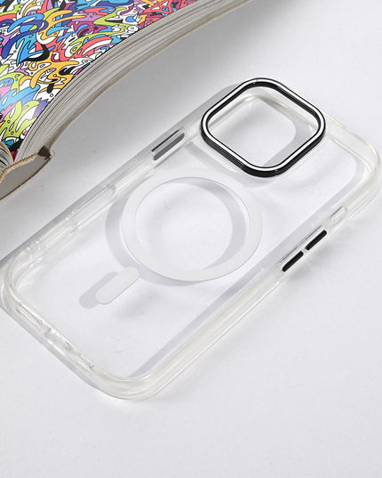 Maska za iPhone 16 Pro 6.3 bela Magsafe Color Pop