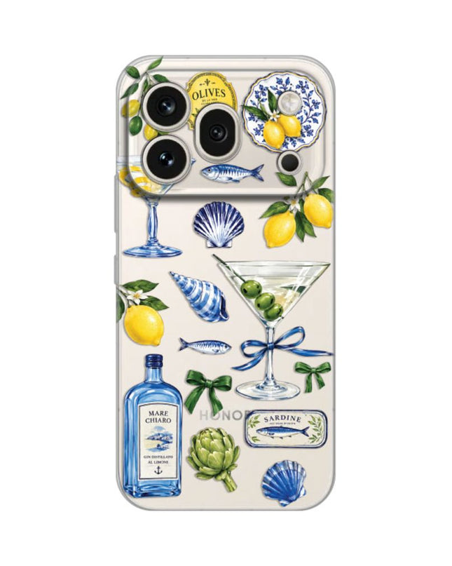 Maska za Honor 600 Pro Mediterranean Martini Silikonska Print