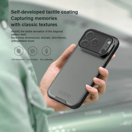 Maska za iPhone 17 Pro 6.3 crna (transparent kamera) Nillkin CamShield Prop