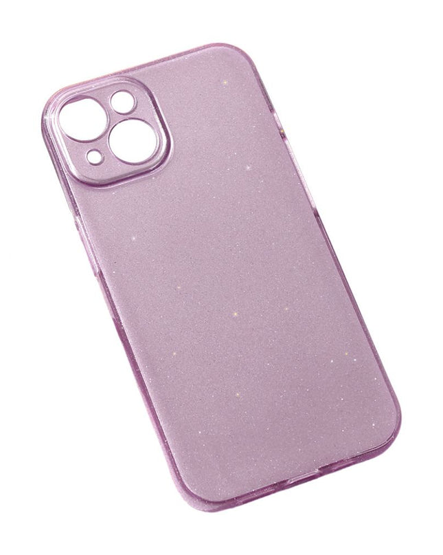 Maska za iPhone 15 6.1 svetlo ljubicasta Sparkle Dust