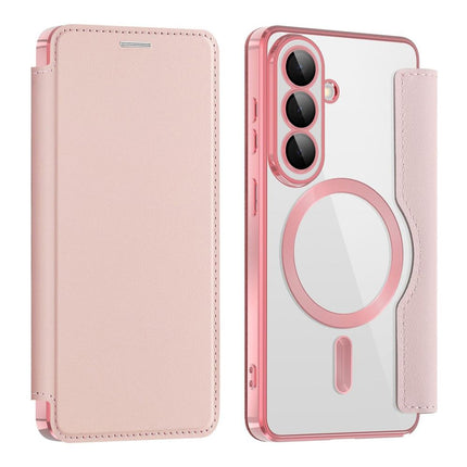 Maska za Samsung A376B Galaxy A37 roze Magsafe Lux Bi Fold