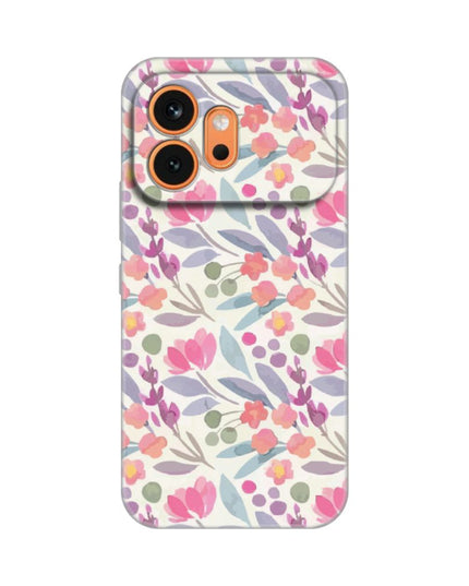 Maska za Honor 600 Watercolor Flowers Silikonska Print