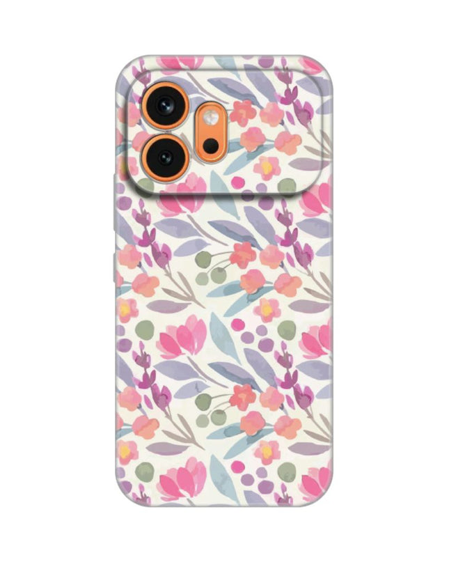 Maska za Honor 600 Watercolor Flowers Silikonska Print