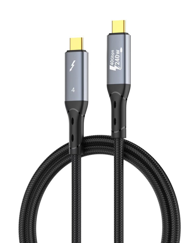 Data kabl LDNIO TC11c, USB 4.0, PD3.1, 240W, 40Gbps, 8K 60Hz PD na Type C crni 1m