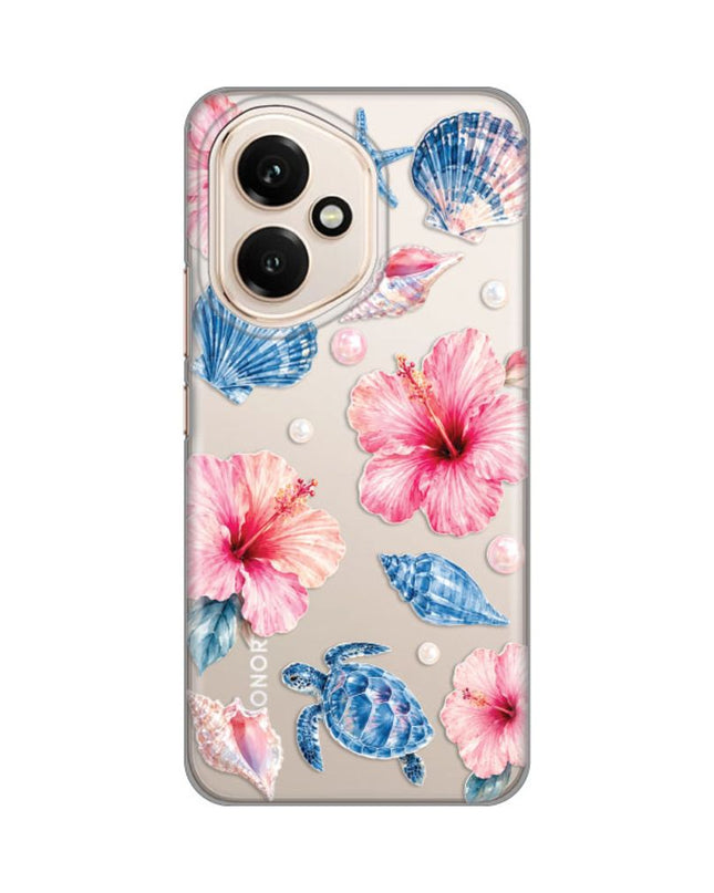 Maska za Honor 400 Hibiscus Sea Silikonska Print Skin