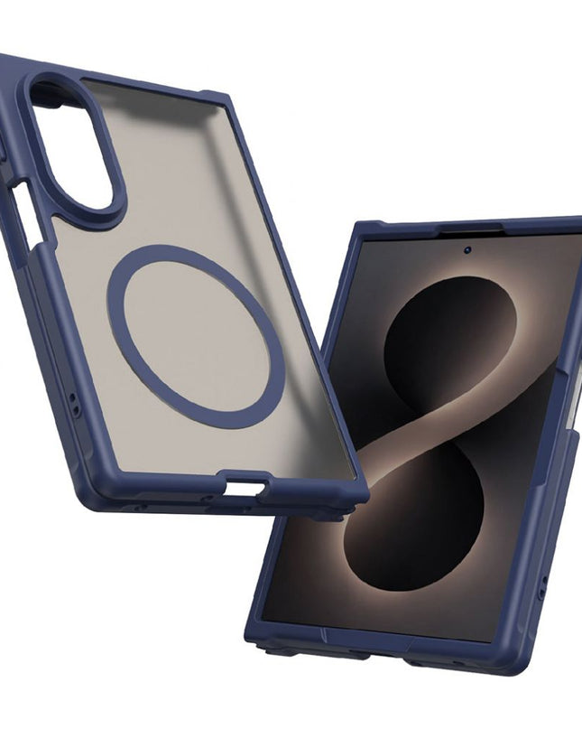Maska za Samsung Galaxy Z Fold 8 Magsafe Fold tamno plava