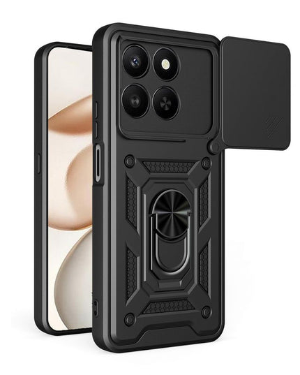 Maska za Honor X7d 4G/400 Smart 5G crna Hard Shield