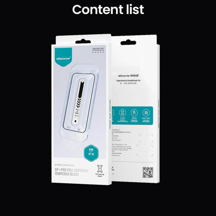 Zastitno staklo Tempered glass Nillkin CP+ Pro za iPhone 16 6.1 crni
