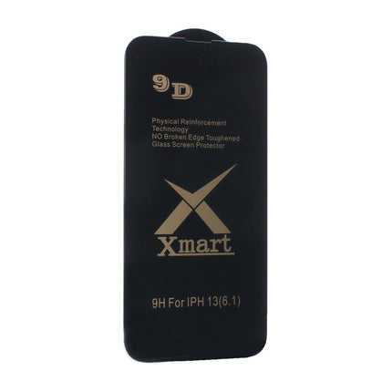 Zastitno Staklo Tempered glass X mart 9D za iPhone 13/13 Pro/14/16e/17e 6.1