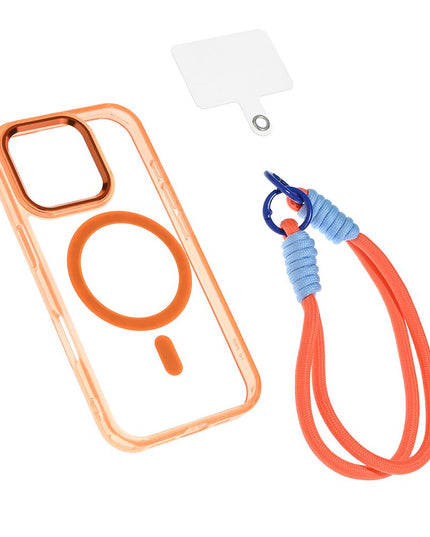 Maska za iPhone 16 Pro Max 6.9 narandzasta Magsafe Loop