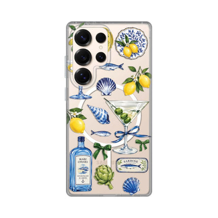 Maska za Samsung S938B Galaxy S25 Ultra Mediterranean Martini Print Magsafe