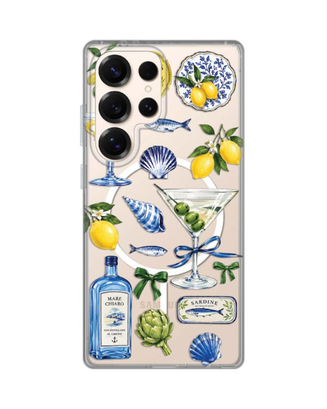 Maska za Samsung S938B Galaxy S25 Ultra Mediterranean Martini Print Magsafe