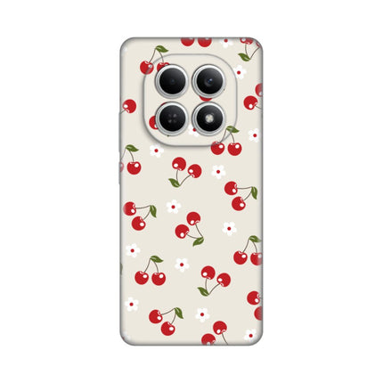 Maska za Xiaomi Redmi Note 15 4G Cherry and Flowers Silikonska Print