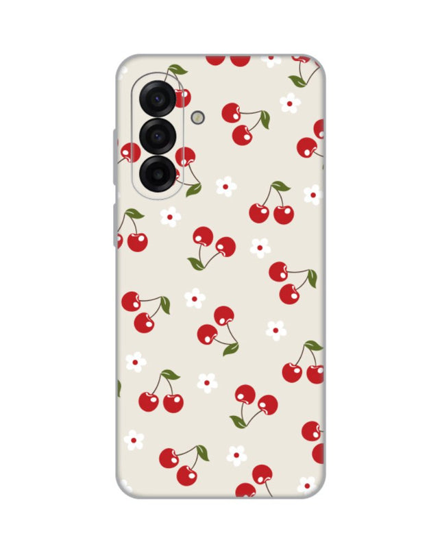 Maska za Samsung A175F Galaxy A17 Cherry and Flowers Silikonska Print