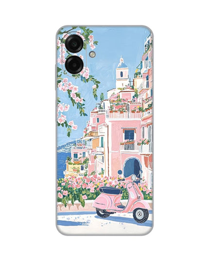 Maska za Samsung A075F Galaxy A07 Pink Italy Silikonska Print
