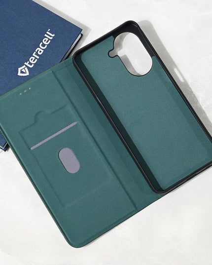 Maska za Xiaomi Redmi A5 4G EU 173mm tamno zelena Teracell Elegant Flip