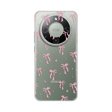 Maska za Honor Magic 8 Lite Cute Bow Silikonska Print Skin