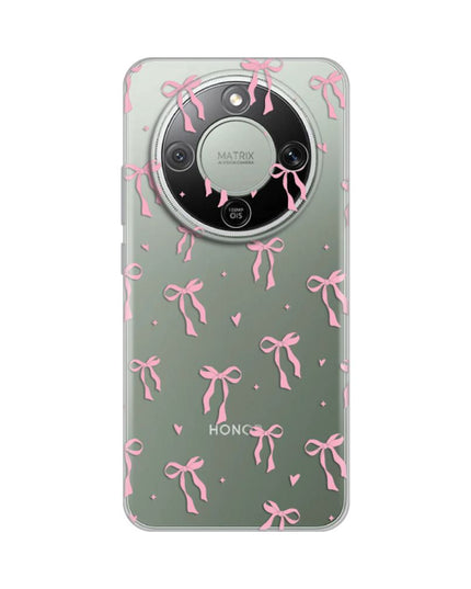 Maska za Honor Magic 8 Lite Cute Bow Silikonska Print Skin