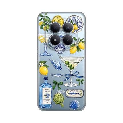Maska za Xiaomi Redmi Note 15 Pro Plus 5G Mediterranean Martini Silikonska Print