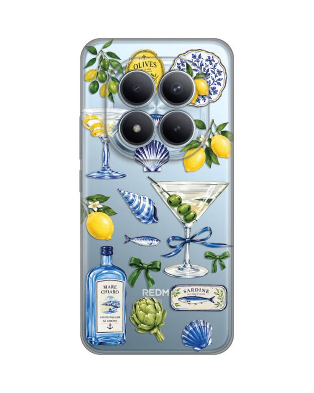 Maska za Xiaomi Redmi Note 15 Pro Plus 5G Mediterranean Martini Silikonska Print