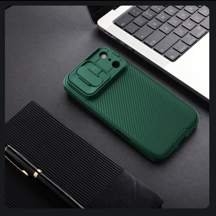 Maska za iPhone 17 Pro 6.3 zelena Nillkin CamShield Pro
