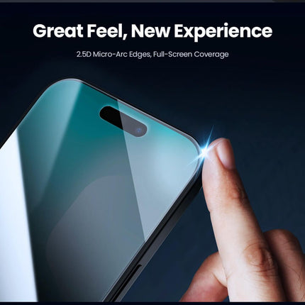 Zastitno staklo Tempered glass Nillkin Guardian Privacy za iPhone 17 Pro 6.3 (sa kalupom)