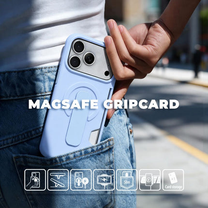 Maska za iPhone 17 Pro Max/18 Pro Max 6.9 zelena Magsafe GripCard
