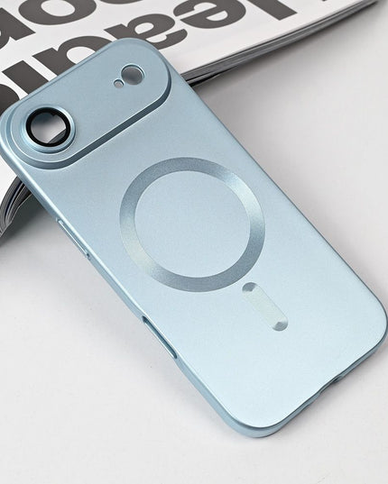 Maska za iPhone 17 Air 6.9 plava Magsafe Chrome