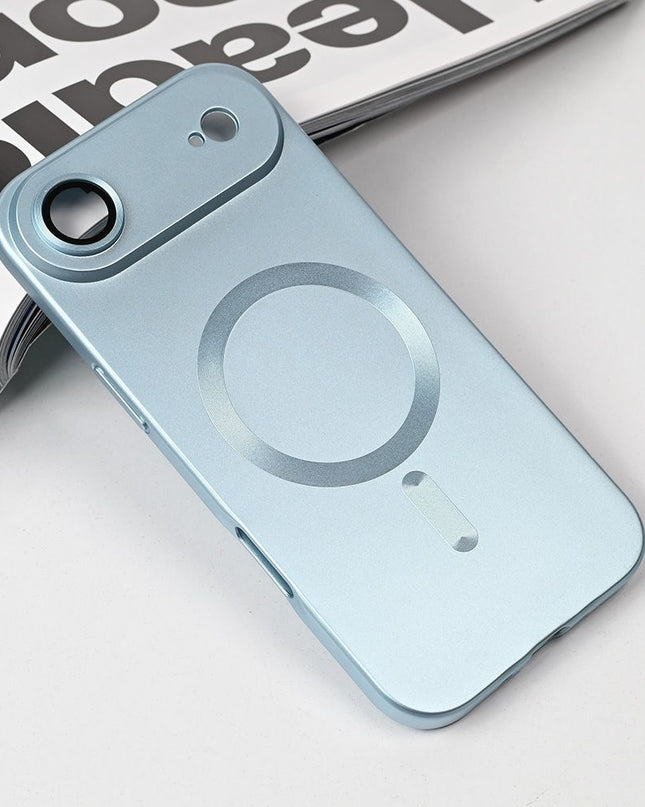 Maska za iPhone 17 Air 6.9 plava Magsafe Chrome