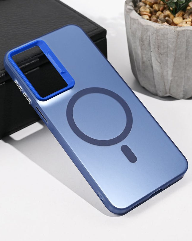 Maska za Samsung A175 Galaxy A17 plava Magsafe Clear
