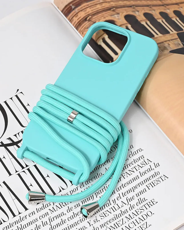 Torbica Crossbody za iPhone 16 Pro 6.3 mint