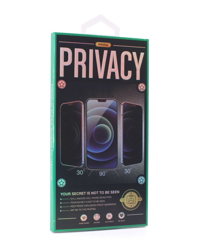 Zastitno staklo Tempered Glass Privacy 2.5D full glue za Samsung A525F/A526B/A528B Galaxy A52 4G/A52 5G/A52s crni