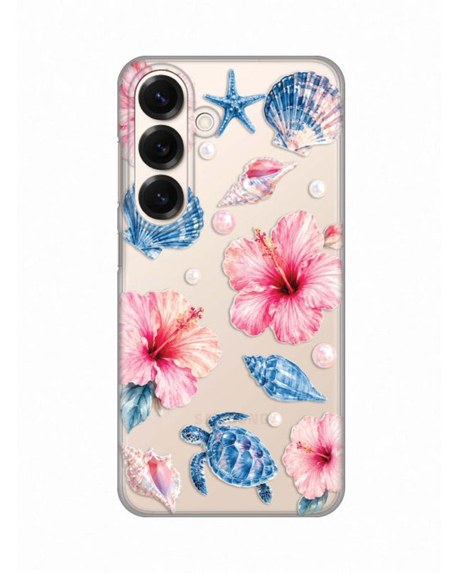 Maska za Samsung S931B Galaxy S25 Hibiscus Sea Silikonska Print Skin
