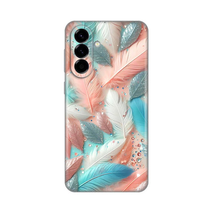 Maska za Samsung A576B Galaxy A57 5G Pastel Feathers Silikonska Print
