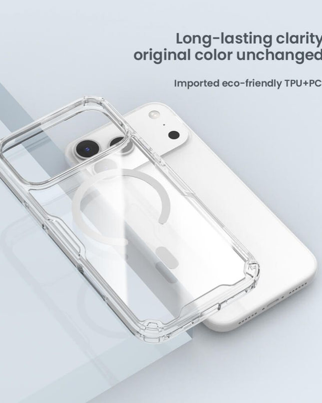 Maska za iPhone 17 Pro Max 6.9 transparent Nillkin Nature Pro Magnetic