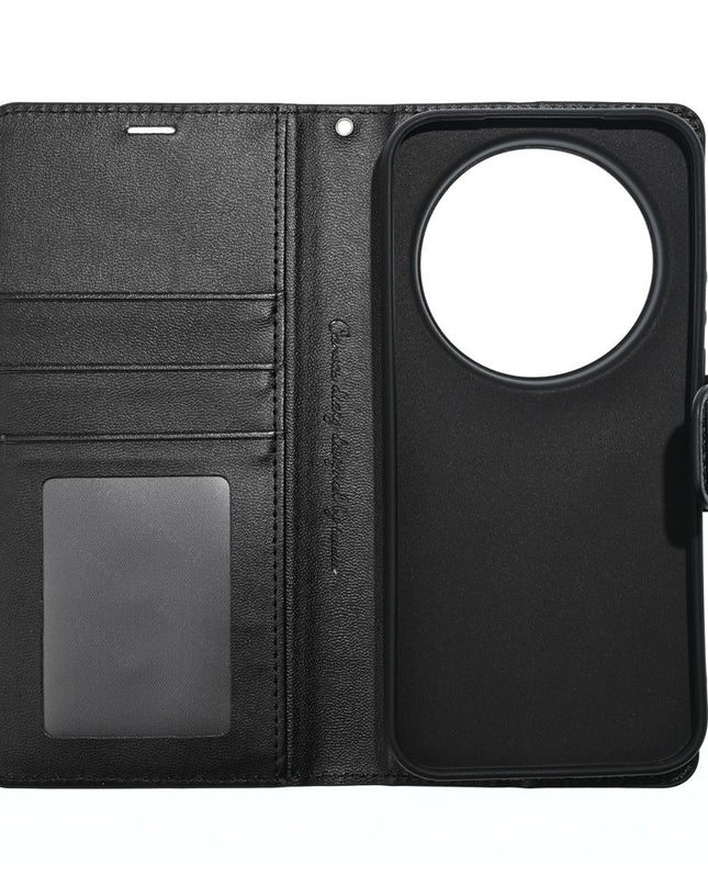 Maska za Xiaomi 17 Ultra crna Hanman Canvas ORG