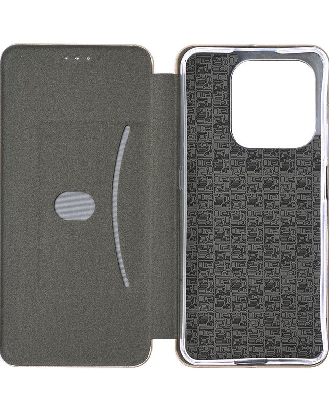 Maska za Honor X7d 4G/400 Smart 5G zlatna Teracell Flip Cover
