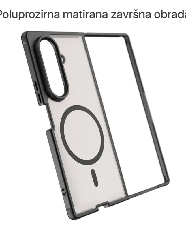 Maska za Samsung F966B Galaxy Z Fold 7 crna Magsafe Fold