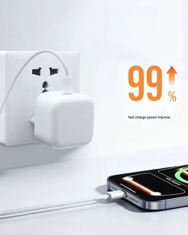 Kucni punjac PD Fast charger 40W za iPhone 17 CE beli