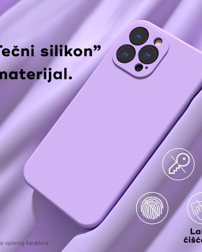 Maska za Samsung S941B Galaxy S26 ljubicasta Teracell Soft Velvet