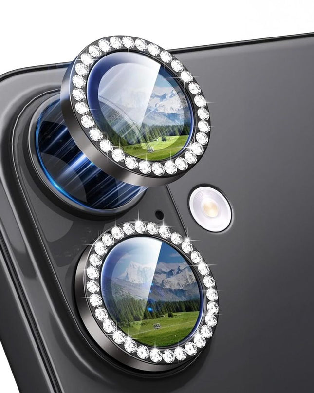 Zastita za kameru Diamond za iPhone 17 6.3 crna
