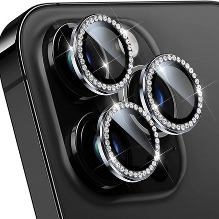 Zastita za kameru Diamond za iPhone 16 Pro 6.3 crna