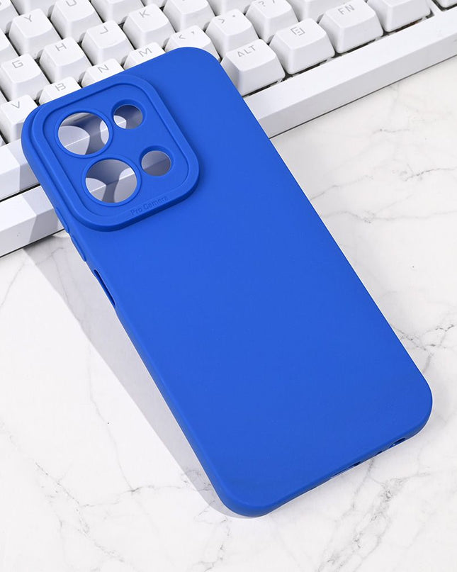 Maska za Xiaomi Redmi 15C 4G 173mm plava Silikon Pro Camera